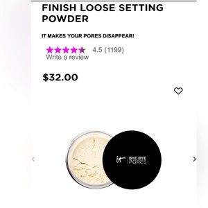 NIB- Loose Powder by IT Cosmetics